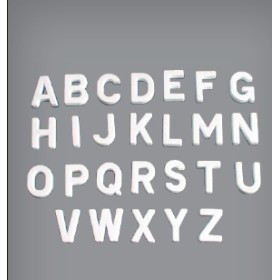 POLISTIROLO LETTERA W