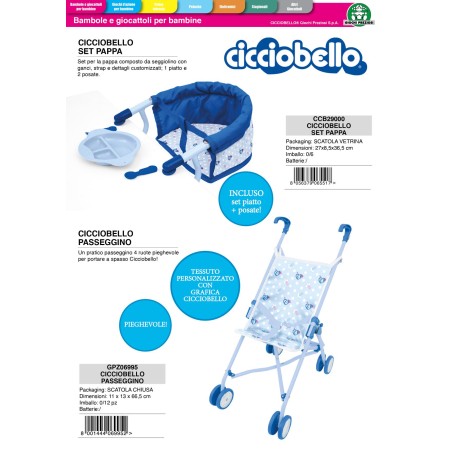 116 061 CICCIOBELLO SET PAPPA