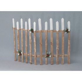 STACCIONATA LEGNO MARRONE CM