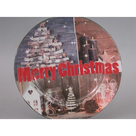 PIATTO PLASTICA TONDO CM.20