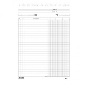 SCHEDE 3 COLONNE 17X24 FG100 E3406