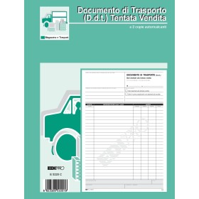 BLOCCHI DDT TENTATA VEN. 2COP. 21X31 E5220C