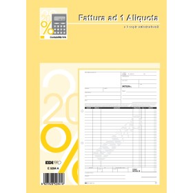 BLOCCHI FATT.1 ALIQ.33X3 LIBRO