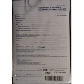 DICHIARAZIONI CONFORMITA' IMP. 5CP  E9071