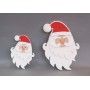 FACCIA BABBO NATALE CM.60 PO.