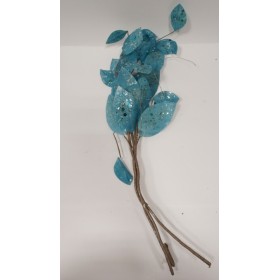 FIORE GAMBO CORTO AZZURRO