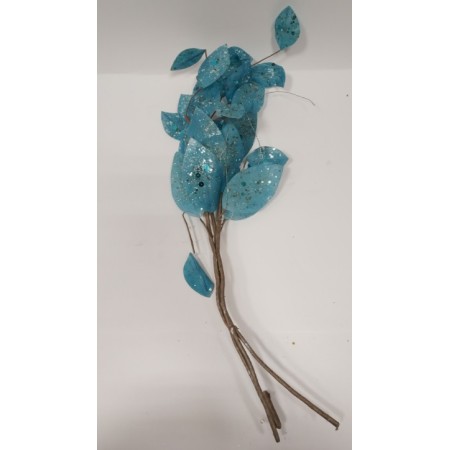 FIORE GAMBO CORTO AZZURRO