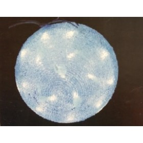 SFERA ACRILICA 25 CM LED BIANCO