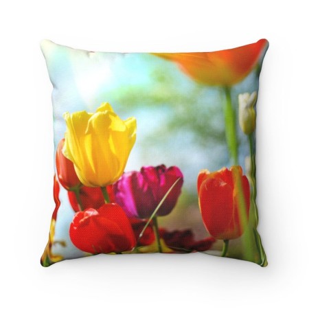 CUSCINO 30X30 TULIPANI