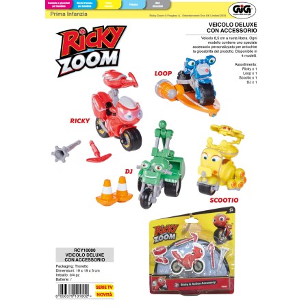 100185 RICKY ZOOM PERS. SING. C/ACC.