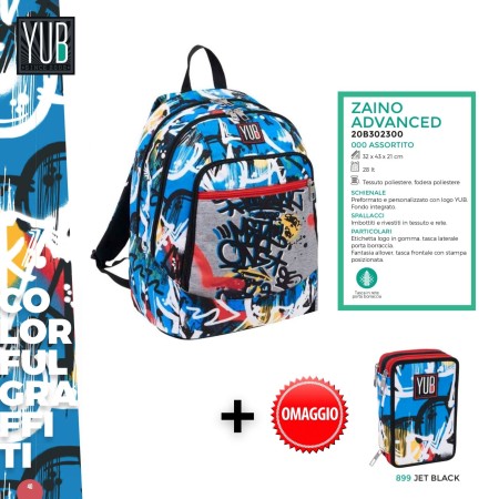 ZAINI ADVANCED YUB GRAFFITI BOY + CORREDO 3 ZIP