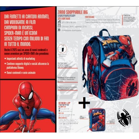 SCHOOL PACK SPIDERMAN  2025