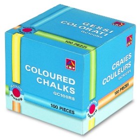 GESSI COLORATI X 100 CMP