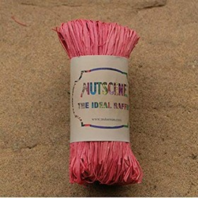 RAFIA NATURALE 50GR ROSA