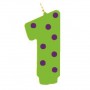 CANDELE POIS VERDE N.1
