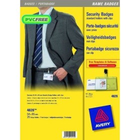 PORTA BADGE AVERY 4826 25PZ