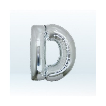 MYLAR LETTERE 42CM ARGENTO D