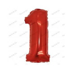 MYLAR ROSSO 102CM N1