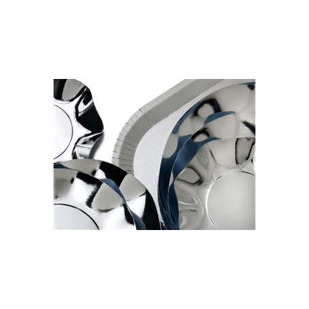 PIATTI FONDI TWENTY ARGENTO LUCIDO
