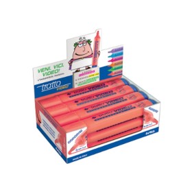 EVIDENZIATORI TRATTO 12PZ ROSSI