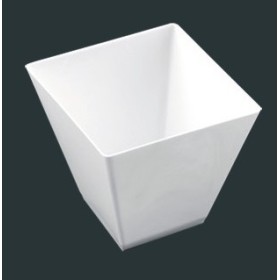 COPPETTE ROMBO 95CC 25PZ BIANCO