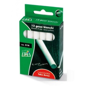 GESSI TONDI BIANCHI A 12 LEBEZ PZ 20