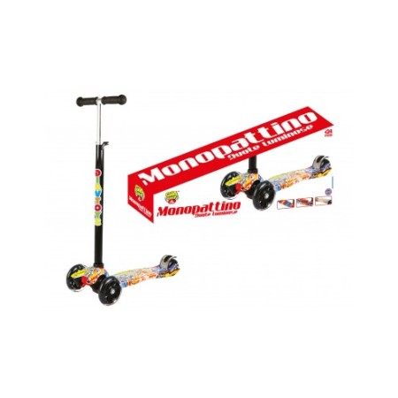 MONOPATTINO 3 RUOTE C/LUCI
