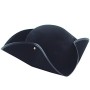 CAPPELLI TRICORNO NERO/BLU