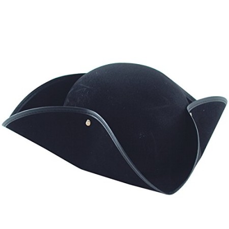 CAPPELLI TRICORNO NERO/BLU