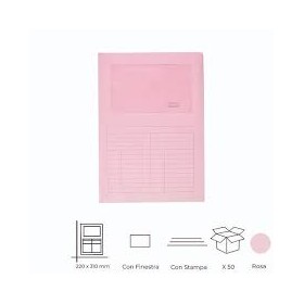 CARTELLINE SINTEX ROSA PZ.50 BLASETTI