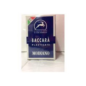 CARTE BACCARA' MODIANO BLU.