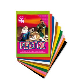 FELTRO COLORI ASS. 21X30 10FG