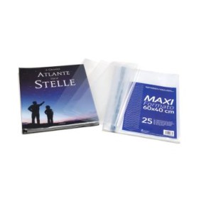 FODERINE LIBRI 60X40 PER SPEEDY COVER TRASPARENTI PZ.25