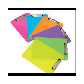 PORTABLOCCO RIGIDO CON MOLLA COLORI FLUO BLUEKOVER