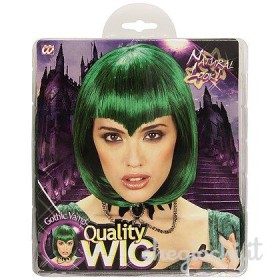 PARRUCCA GOTHIC VAMP VERDE