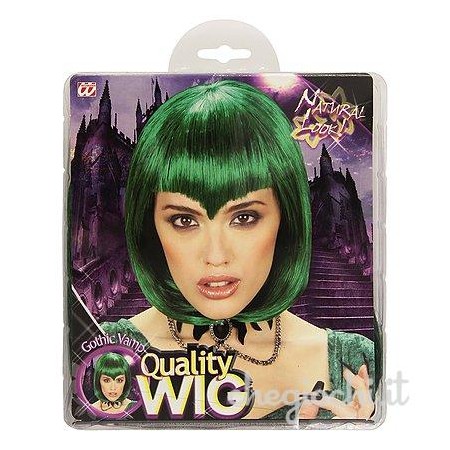 PARRUCCA GOTHIC VAMP VERDE