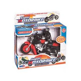 MOTORBIKE 14 CM RETROCARICA 1:24
