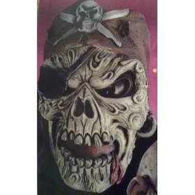 MASCHERA TESCHIO IN FINGOMMA IN BUSTA