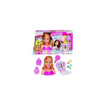 TESTA BAMBOLA CON TROUSSE