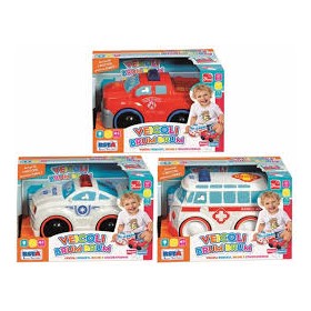 VEICOLI EMERGENZA BRUM BRUM LUCI E SUONI