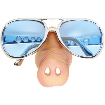 OCCHIALI CON NASO MAIALE