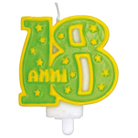 CANDELA 18 ANNI CM10X9