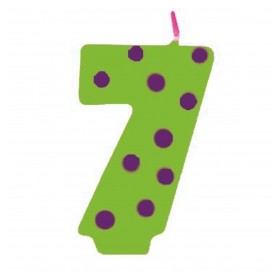 CANDELE POIS VERDE N.7