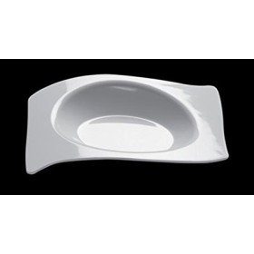 PIATTINI FLAT 15CC 50PZ BIANCO