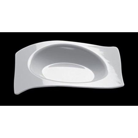 PIATTINI FLAT 15CC 50PZ BIANCO