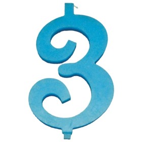CANDELE MAXI AZZURRO N3