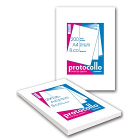 CARTA PROTOCOLLO BIANCA 60GR 200FG BLASETTI