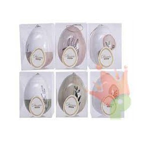 APPENDINO UOVO PLASTICA CM. 9 FIORI ASS.