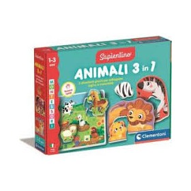 MONTESSORI BABY ANIMALI 3 IN 1