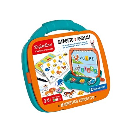 VALIGETTA MAGNETICA ALFABETO ANIMALI